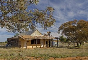 old butcher's shop at outback town of Nymagee, near Cobar in NSW Australia