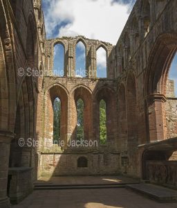 The ruins of Lanercost priory in Cumbria, England.