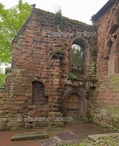 Ruins of Saint John's church at Chester, England.