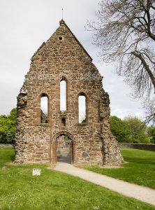 The ruins of Beauly prior in Scotland.